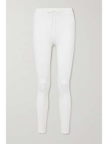 ALAÏA Editions stretch-knit leggings