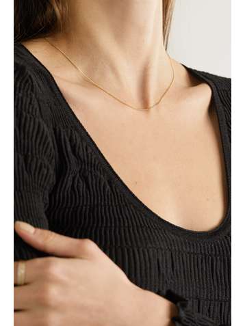 LOREN STEWART 14-karat gold necklace