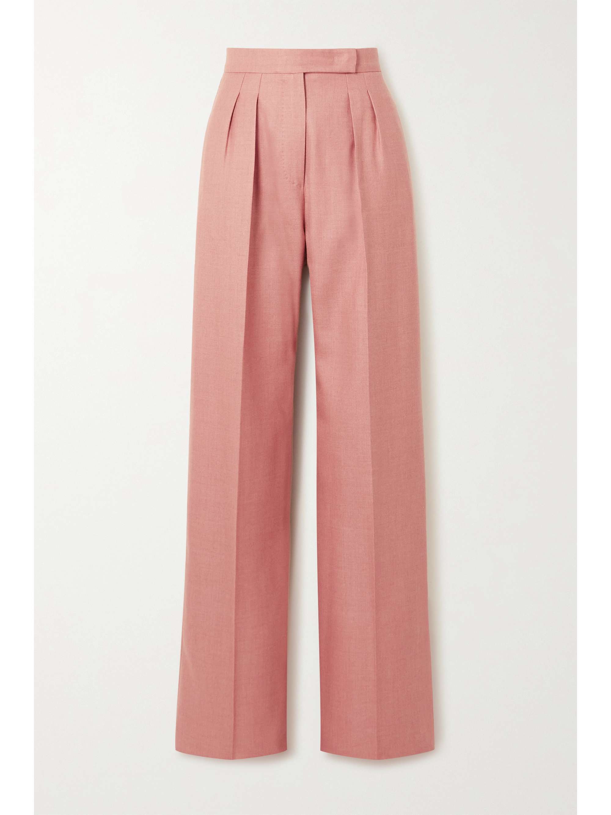 Blush Josef pleated camel hair and silk 