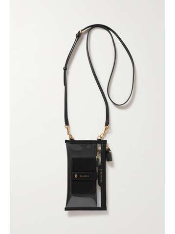 ANYA HINDMARCH Everything leather-trimmed TPU and recycled shell shoulder bag