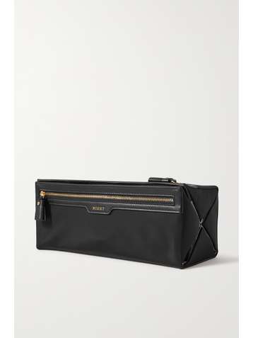 ANYA HINDMARCH Night and Day leather-trimmed recycled shell pouch