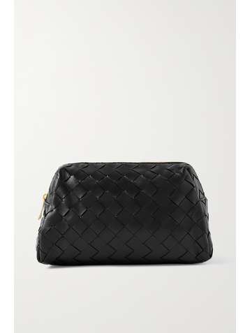 BOTTEGA VENETA Intrecciato medium leather cosmetics case