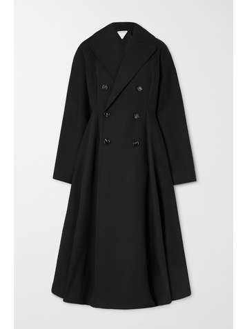 BOTTEGA VENETA Belted double-breasted cotton-canvas trench coat