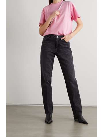 BALENCIAGA Printed cotton-jersey T-shirt