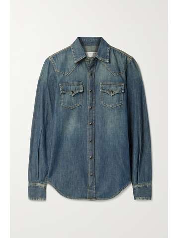 SAINT LAURENT Denim shirt