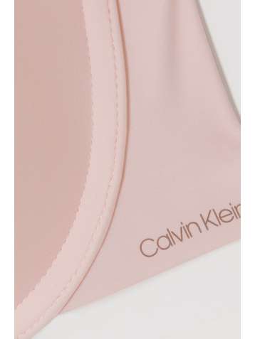 CALVIN KLEIN Liquid Touch picot-trimmed stretch-jersey underwired plunge bra