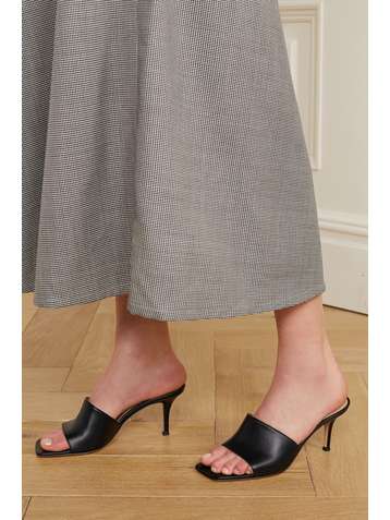GIANVITO ROSSI 70 leather mules