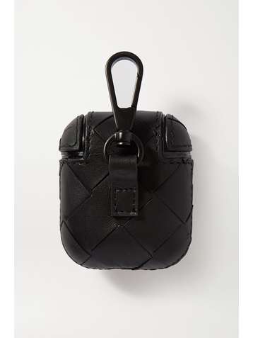 BOTTEGA VENETA Intrecciato leather AirPods case