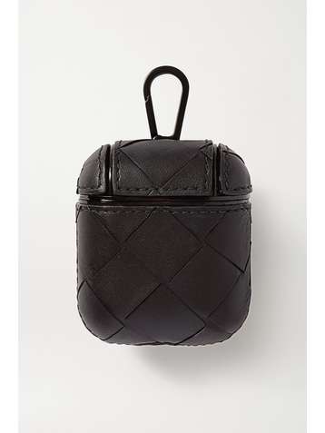 BOTTEGA VENETA Intrecciato leather AirPods case