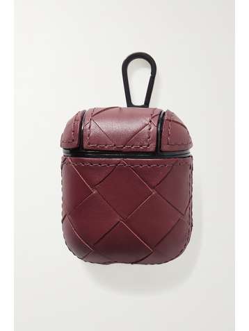 BOTTEGA VENETA Intrecciato leather AirPods case