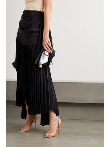 GIANVITO ROSSI Bree 105 Pumps aus Lackleder und PVC