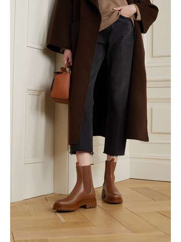 GIANVITO ROSSI Chester leather Chelsea boots