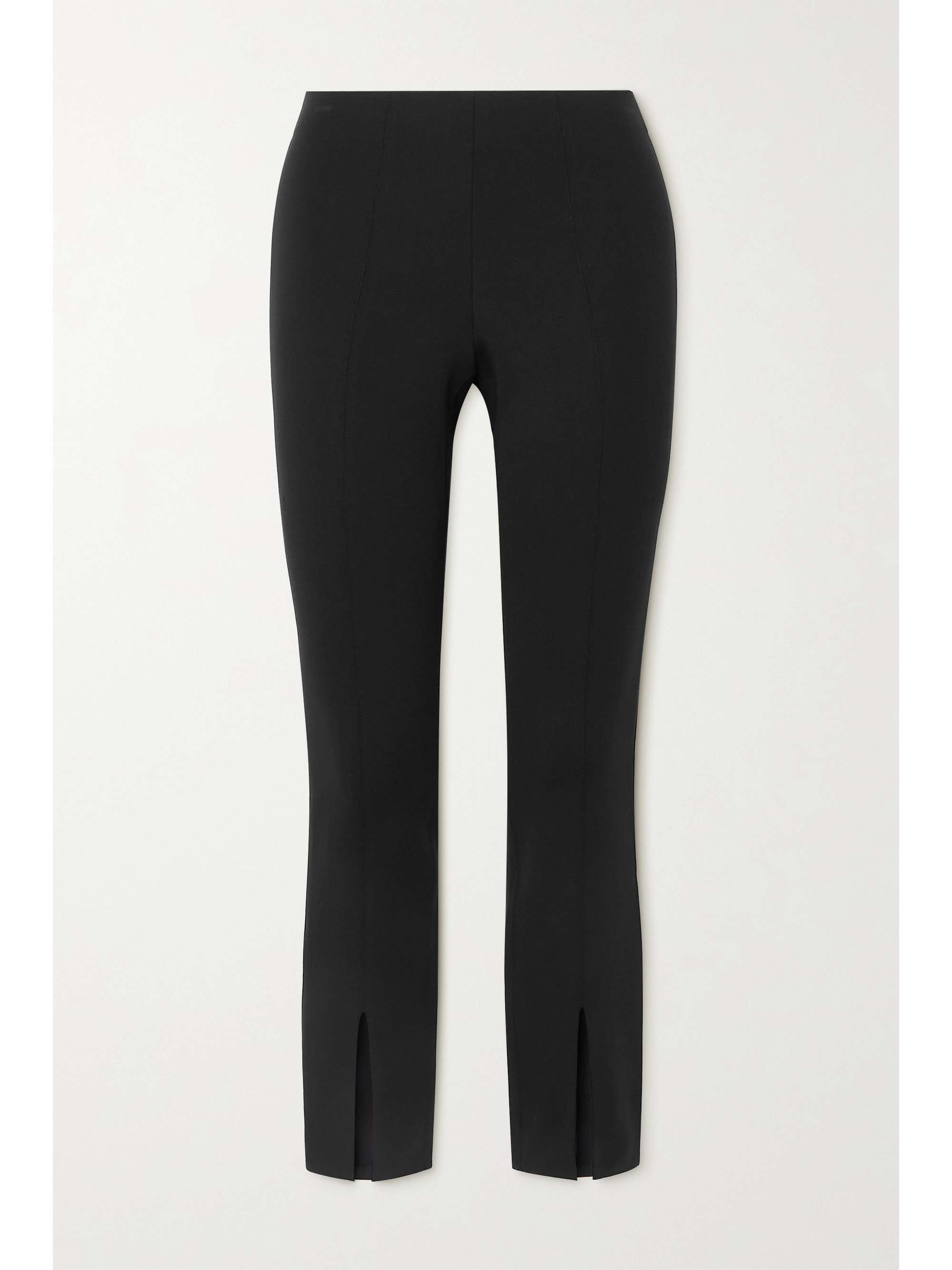 THEORY Stretch-scuba leggings | NET-A-PORTER
