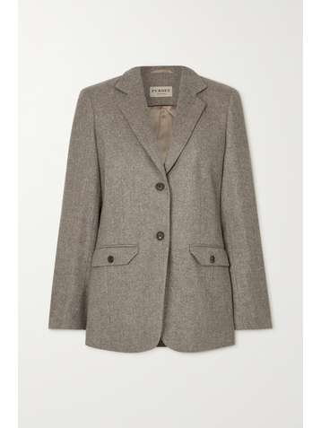 PURDEY Herringbone wool blazer
