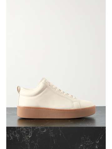 BOTTEGA VENETA Leather platform sneakers