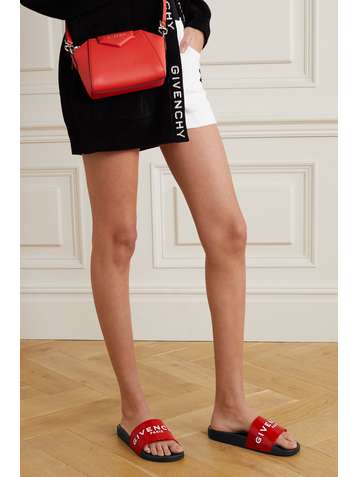 GIVENCHY Claquettes en caoutchouc à logo