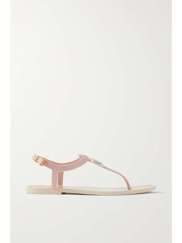 VALENTINO Valentino Garavani Go Logo rubber sandals