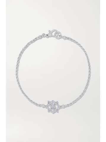 BUCCELLATI Carlotta Armband aus 18 Karat Weißgold mit Diamanten