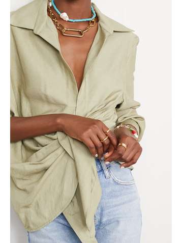 ÉLIOU Sai gold-plated necklace