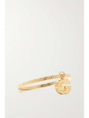 GUCCI Running 18-karat gold ring