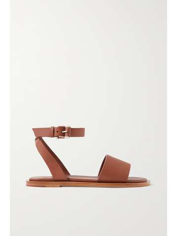 LORO PIANA Thirasia leather sandals