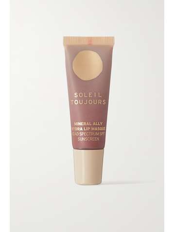 SOLEIL TOUJOURS Mineral Ally Hydra Lip Masque LSF 15 – Fontelina, 10 ml – Lippenmaske