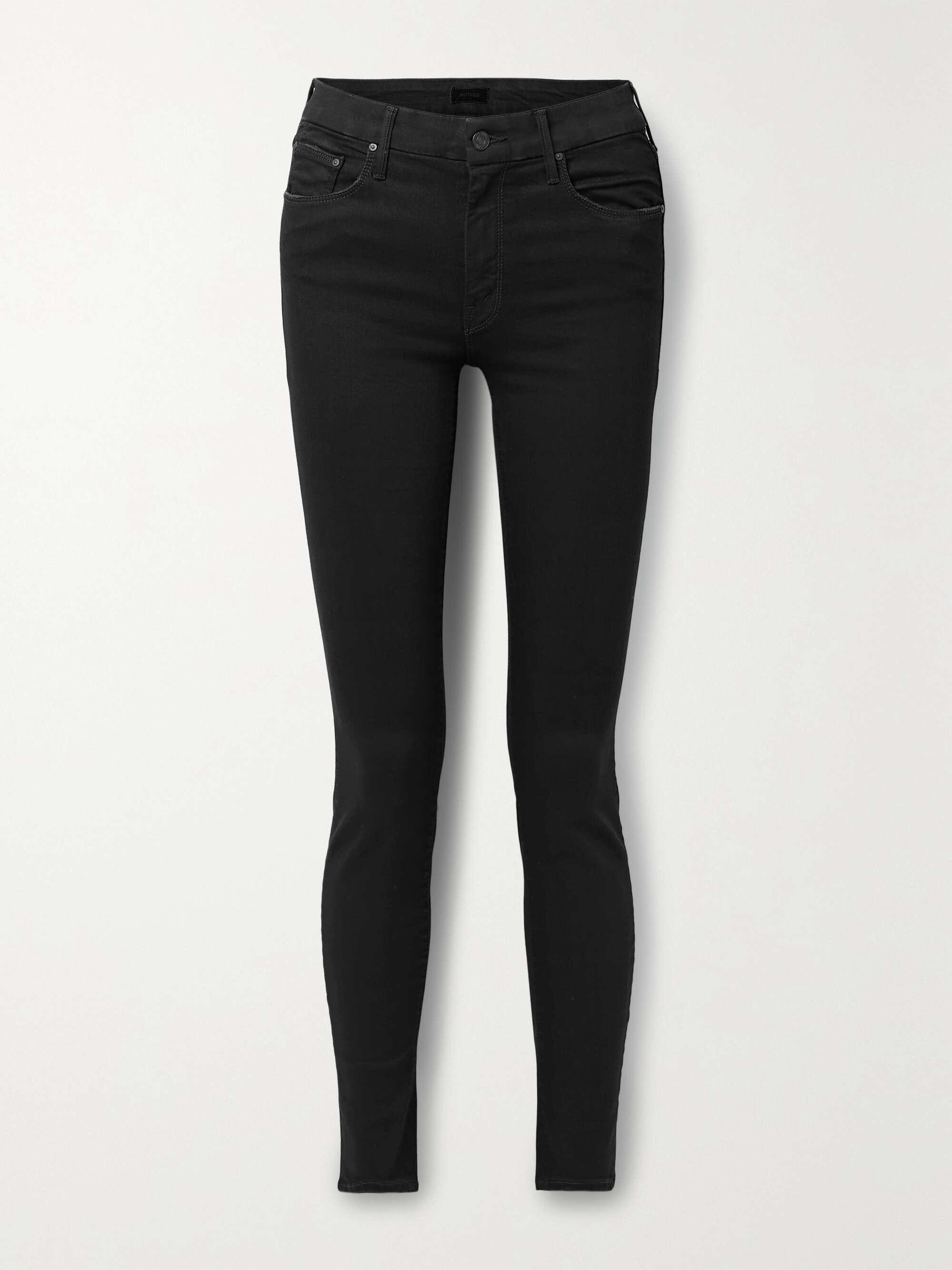 high-rise cropped skinny jeans | MOTHER 