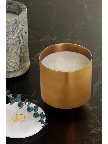 SOHO HOME Bougie parfumée Turin, cuir et oud, 500 g