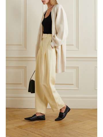 MICHAEL MICHAEL KORS Cardigan oversize en mailles côtelées