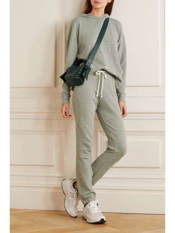 JAMES PERSE Cotton-jersey track pants
