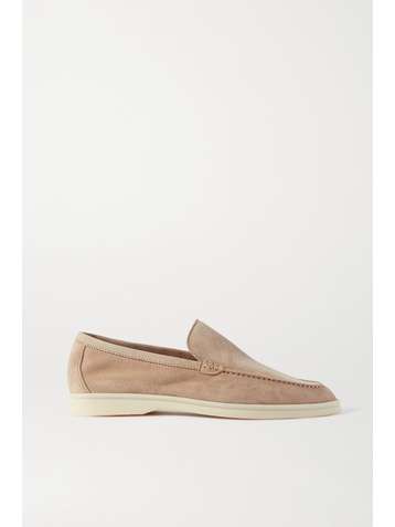 LORO PIANA Summer Walk suede loafers