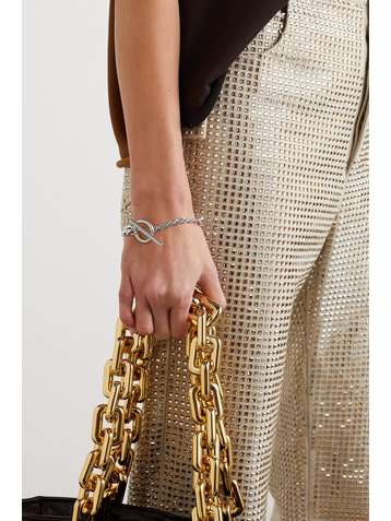 BOTTEGA VENETA Bracelet argenté