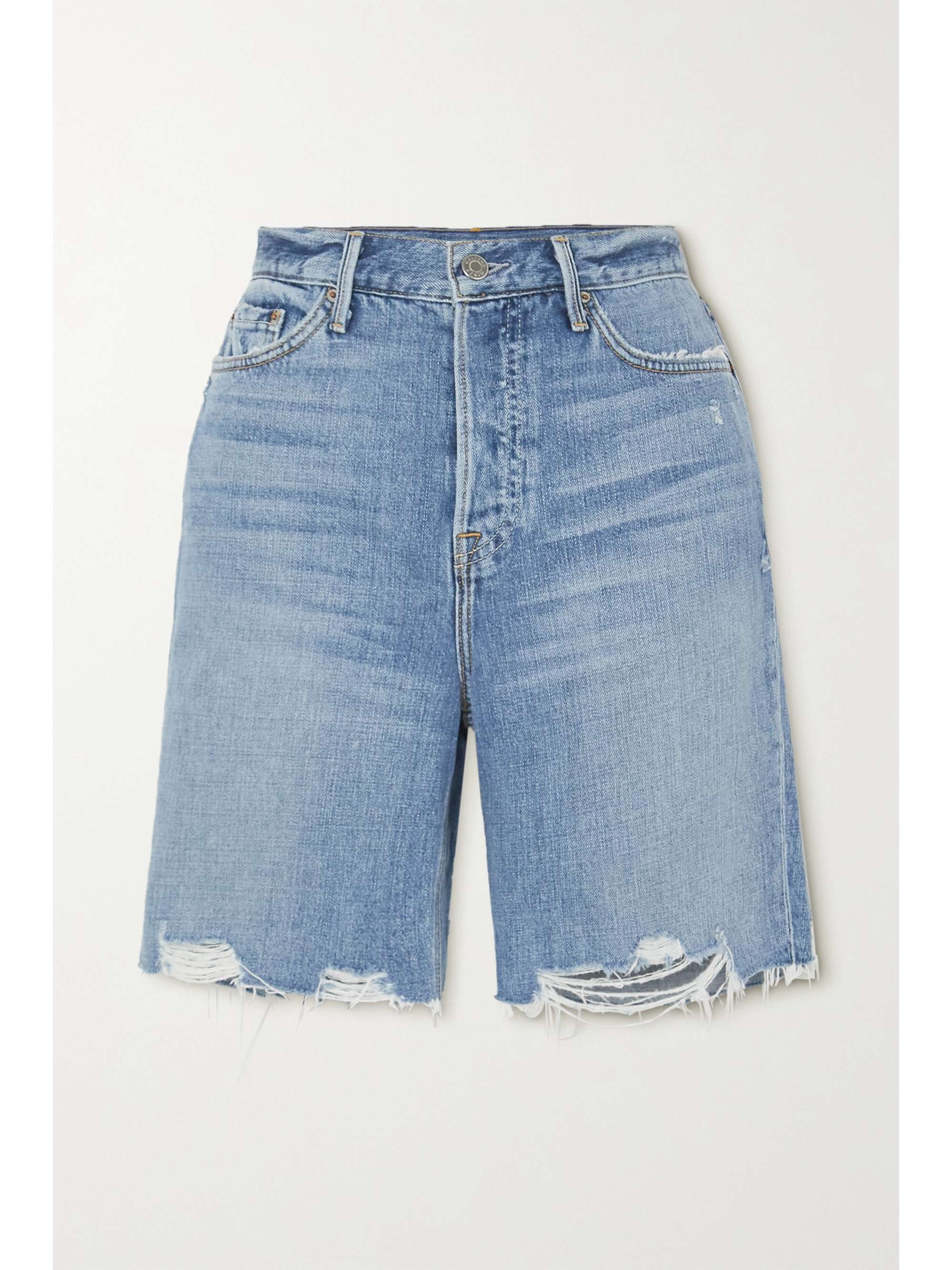 Mid denim Marjan distressed denim 