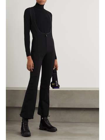 MONCLER GRENOBLE Tuta shell-trimmed stretch-twill ski suit