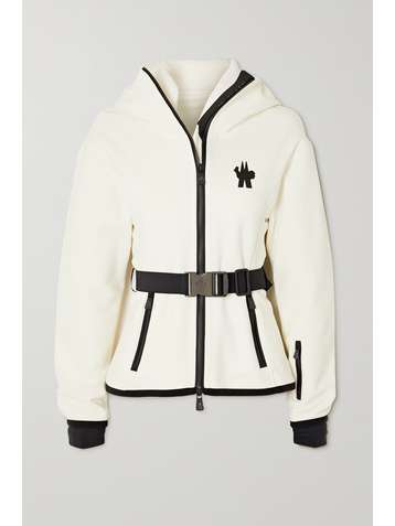 MONCLER GRENOBLE Maglia hooded woven ski top