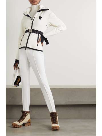 MONCLER GRENOBLE Maglia hooded woven ski top