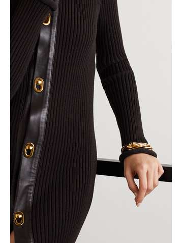 BOTTEGA VENETA Bracelet en métal doré