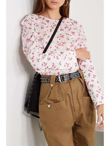 ISABEL MARANT Rica embellished leather belt