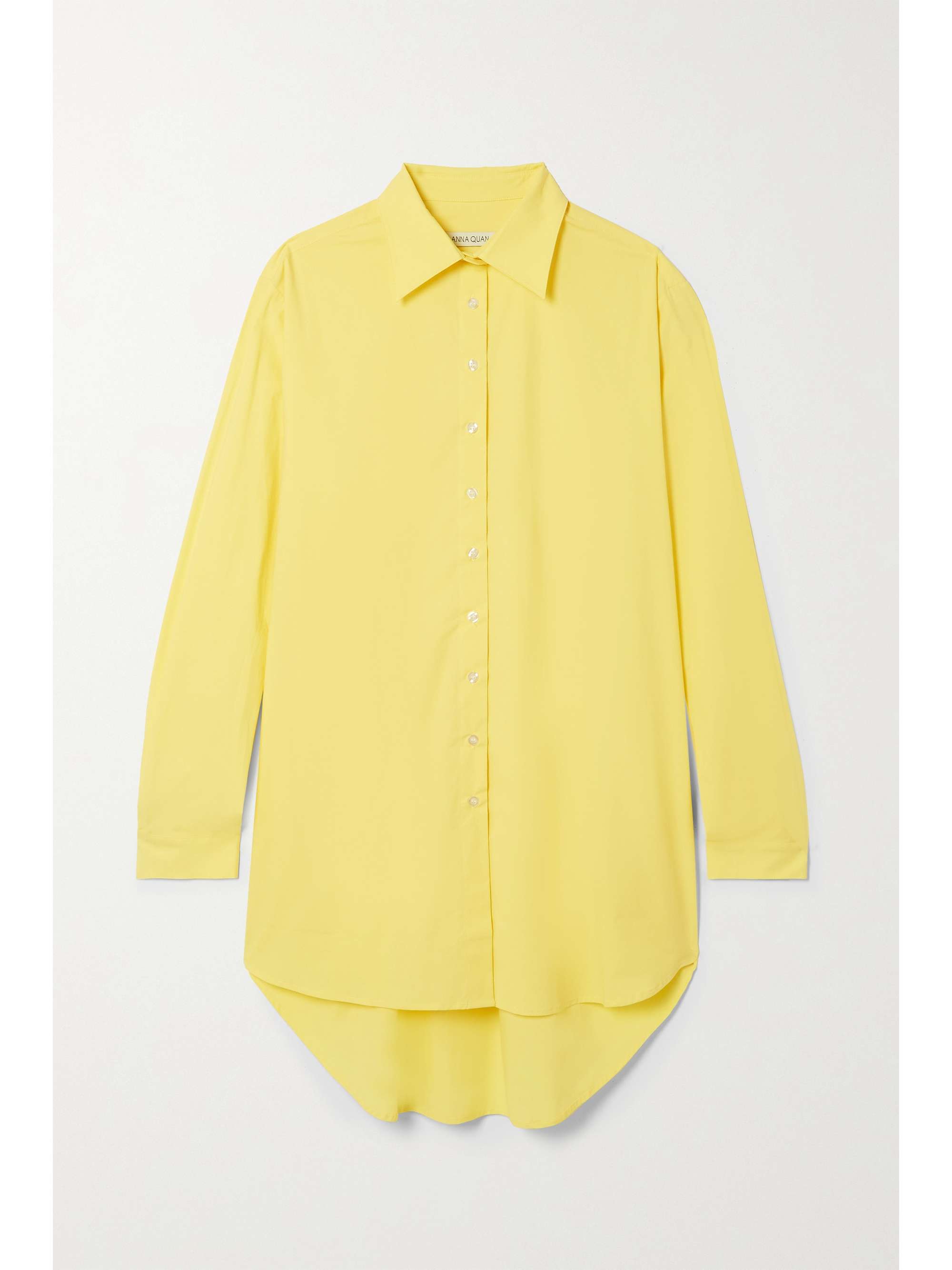 Jack oversized cotton-blend poplin shirt