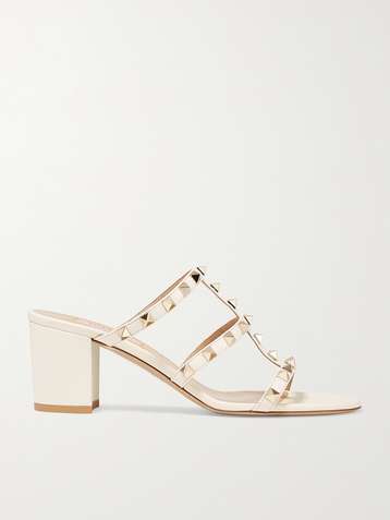 VALENTINO Valentino Garavani The Rockstud 60 leather mules