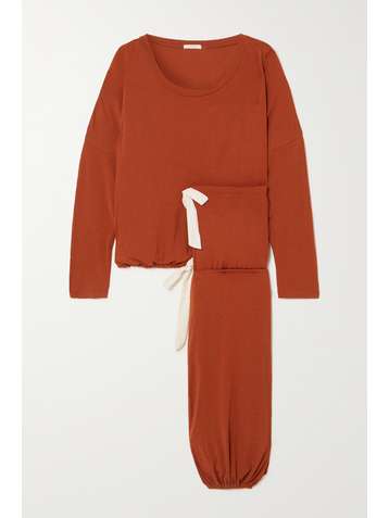 EBERJEY Gisele stretch-modal pajama set