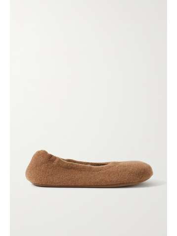 SKIN Cashmere ballet flats