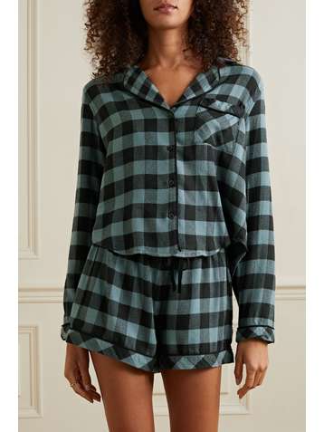 RAILS Kellen checked flannel pajama set