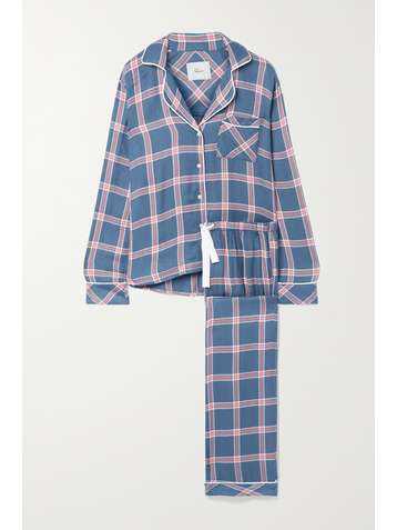 RAILS Clara checked flannel pajama set