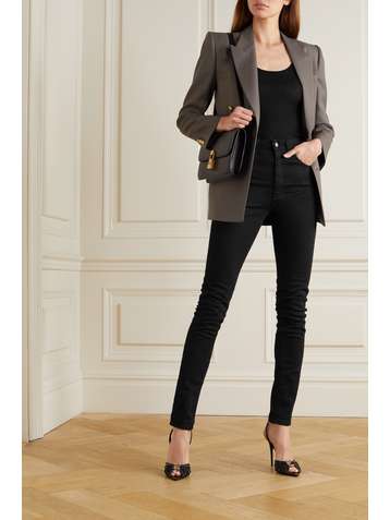 SAINT LAURENT High-rise skinny jeans