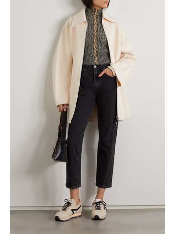 ACNE STUDIOS Ribbed wool-blend turtleneck sweater