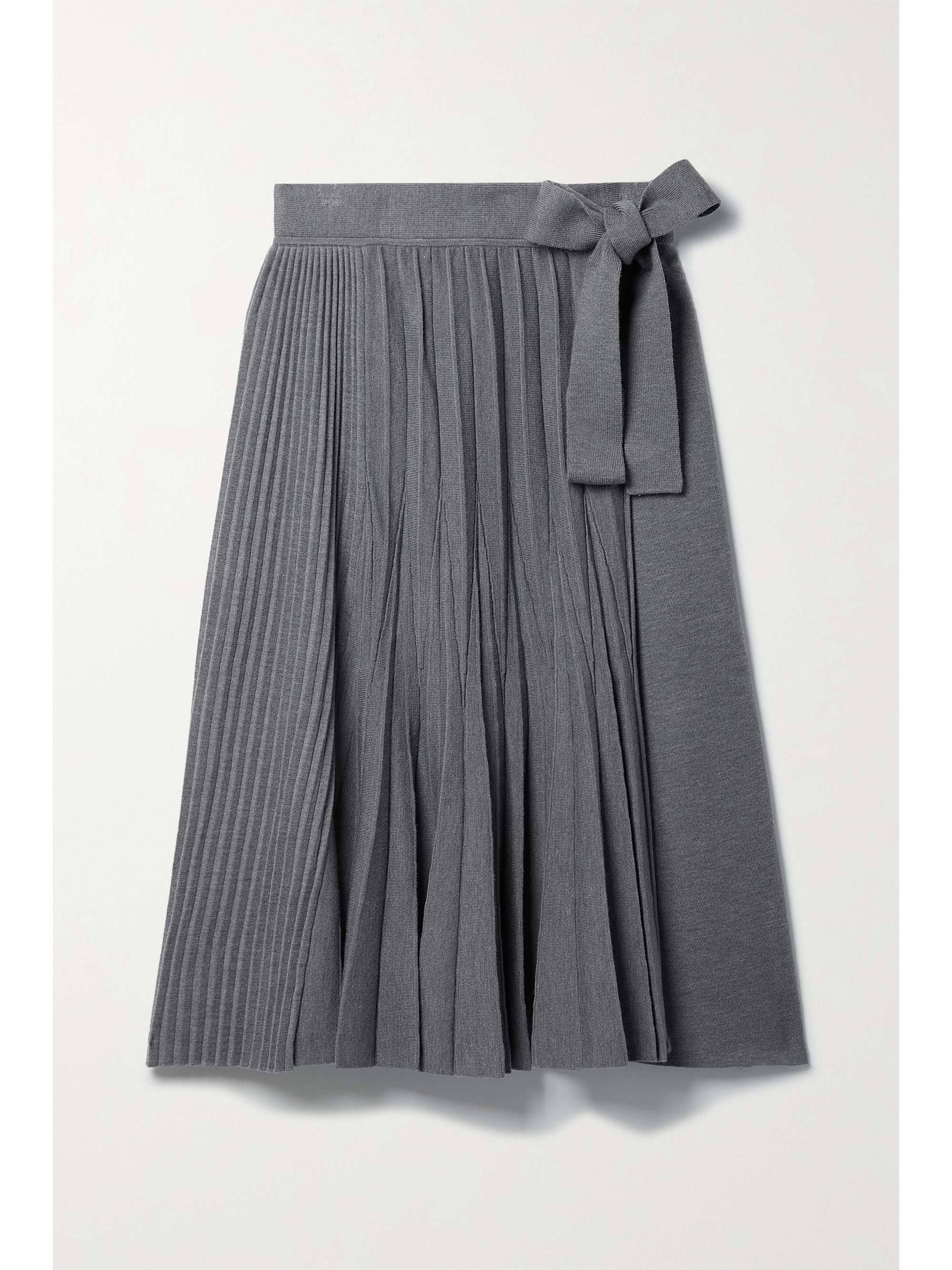 Gray Belted pleated wool-blend midi skirt | 3.1 PHILLIP LIM | NET-A-PORTER Gray Belted pleated wool-blend midi skirt | 3.1 PHILLIP LIM | NET-A-PORTER