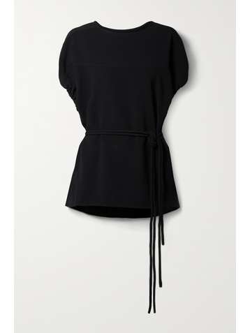 PROENZA SCHOULER Belted crepe top