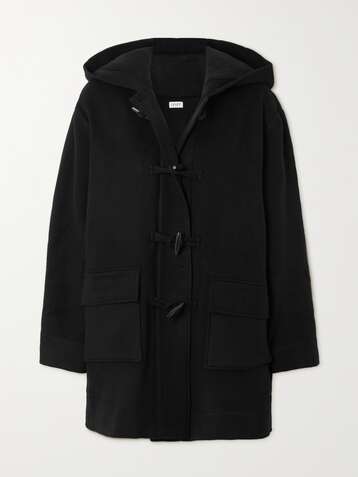 LESET Lola Montgomery hooded felt coat