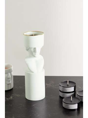 GINORI The Scholar porcelain candle holder